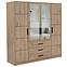 Schrank Kos D4 eiche artisan/spiegel,3