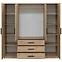 Schrank Kos D4 eiche artisan/spiegel,4