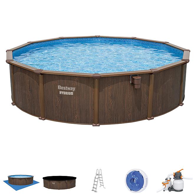 Pool aus Stahl Hydrium Platte 5,49 x 1,32 561CS