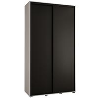 Schrank 45 Canaris 1 130 weiß/schwarz/schwarz