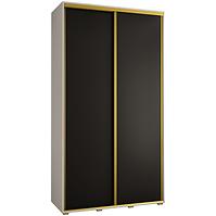 Schrank 45 Canaris 1 140 weiß/schwarz/gold