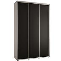 Schrank 45 Canaris 1 150 weiß/schwarz/silver