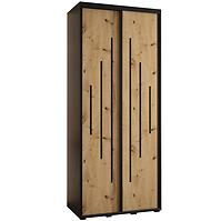 Schrank 45 Canaris 12 100 schwarz/artisan/schwarz