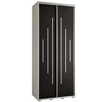 Schrank 45 Canaris 12 110 weiß/schwarz/silver