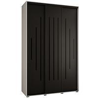 Schrank 45 Canaris 12 150 weiß/schwarz/schwarz