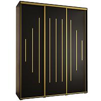 Schrank 45 Canaris 12 190 schwarz/gold