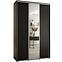 Schrank 45 Canaris 3 180 schwarz/silver