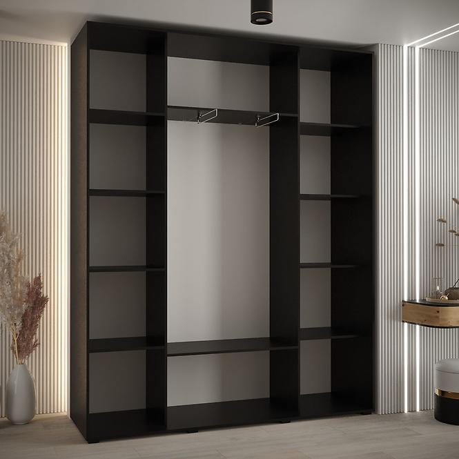 Schrank 45 Canaris 3 200 schwarz/artisan/silver