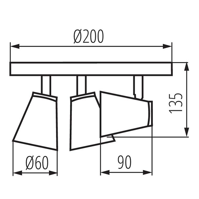 Lampe ENALI 28765 EL-3O B 