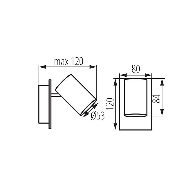 Lampe EVALO 35690 EL-1I W-SR LS1