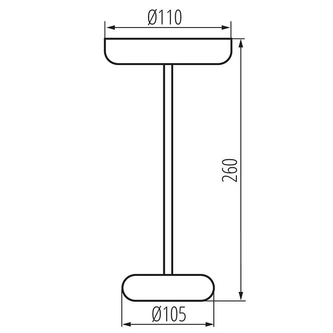 Lampe FLUXY 37311 LED IP44 B LED