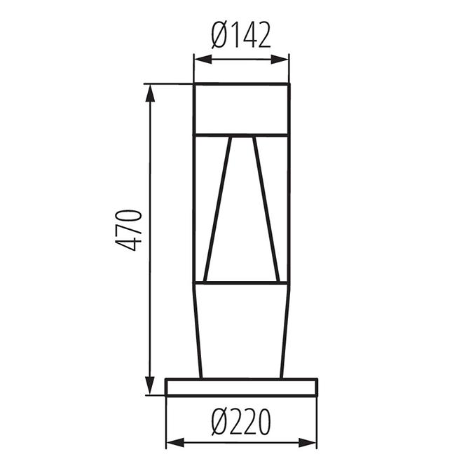 Lampe INVO 29175 TR 47-O-GR 