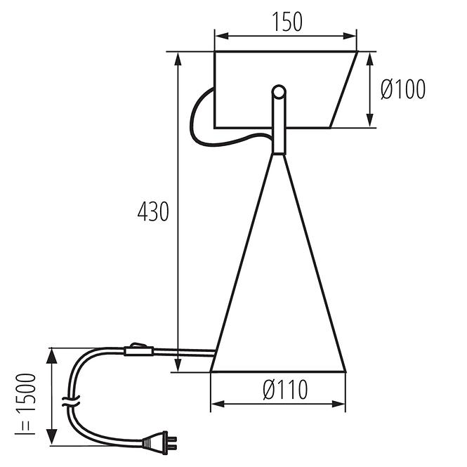 Lampe LARATA 36260 E27 W E27 MAX 5W