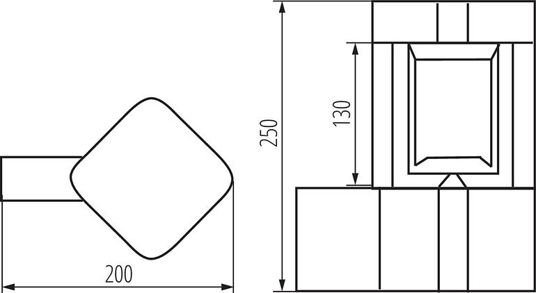 Lampe PEVO 36552 EL 25 GR 