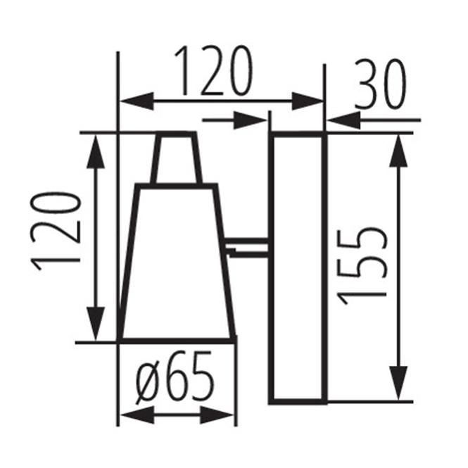 Lampe SEMPRA 33090 EL-1I W-SR 