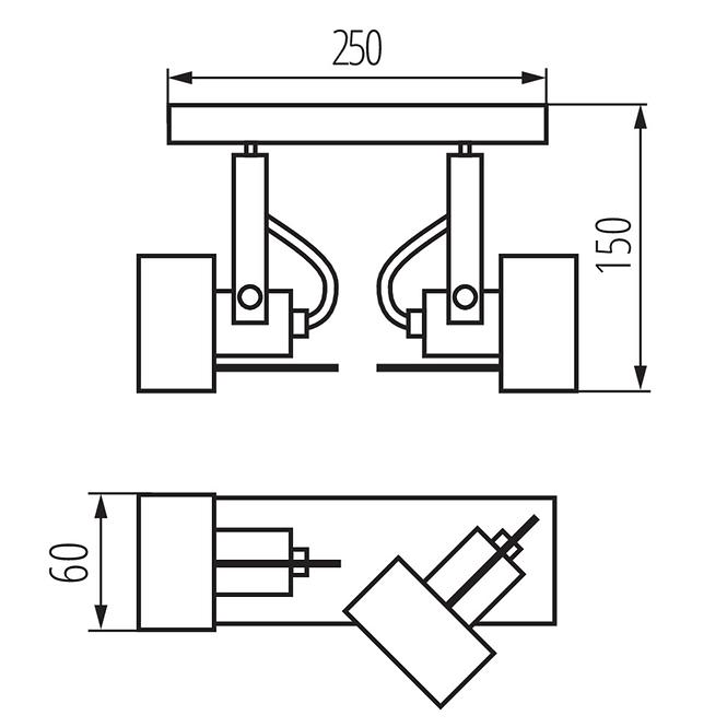 Lampe SONDA II 34922 EL-2I B 