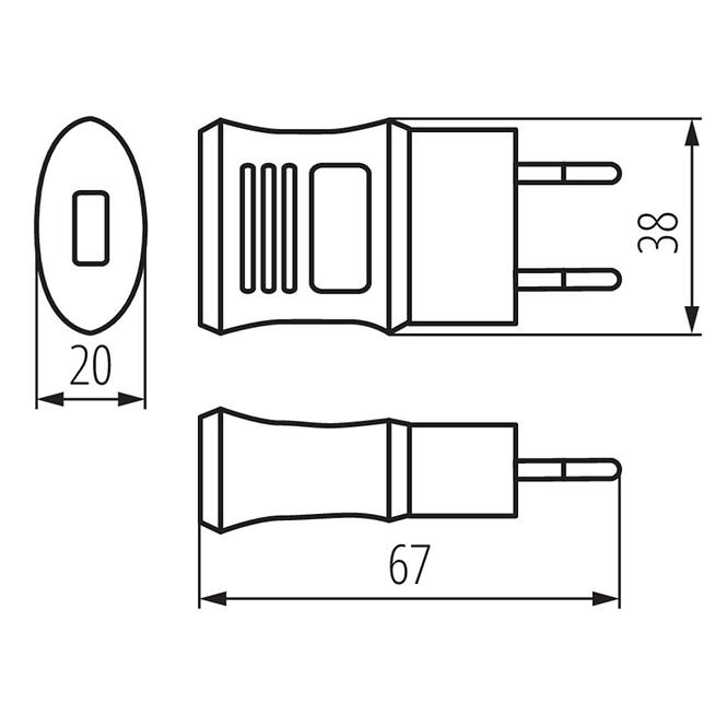 Ladegerät 31455 USB 6W