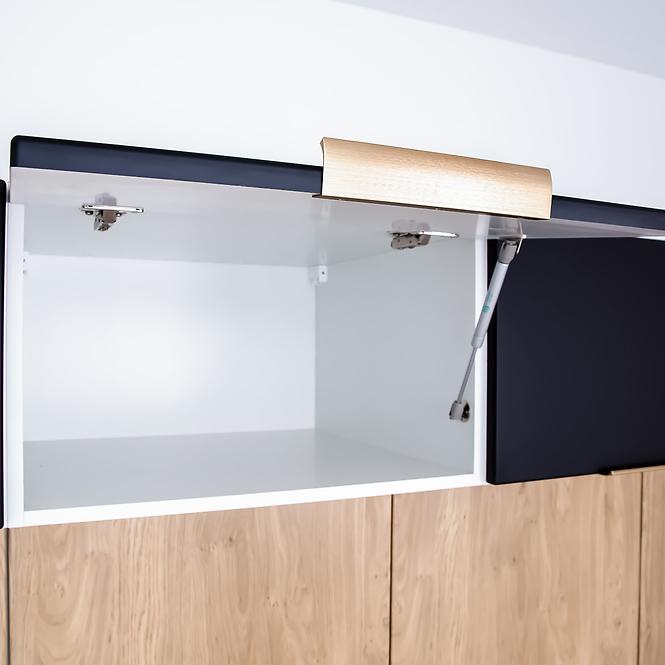 Küchenschrank Denis D60ZL S/1 caffee matte/weiß