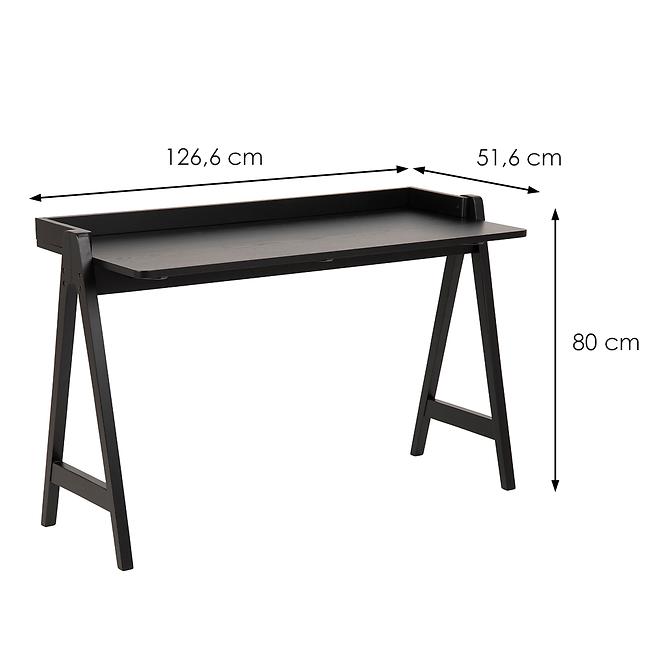 Schreibtisch matt black 