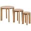 Couchtisch-Set Matt Blue Oak ,2