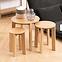 Couchtisch-Set Matt Blue Oak ,9