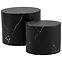 Couchtisch-Set Suzan Black Marble ,2