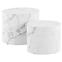 Couchtisch-Set Fado White Marble ,2