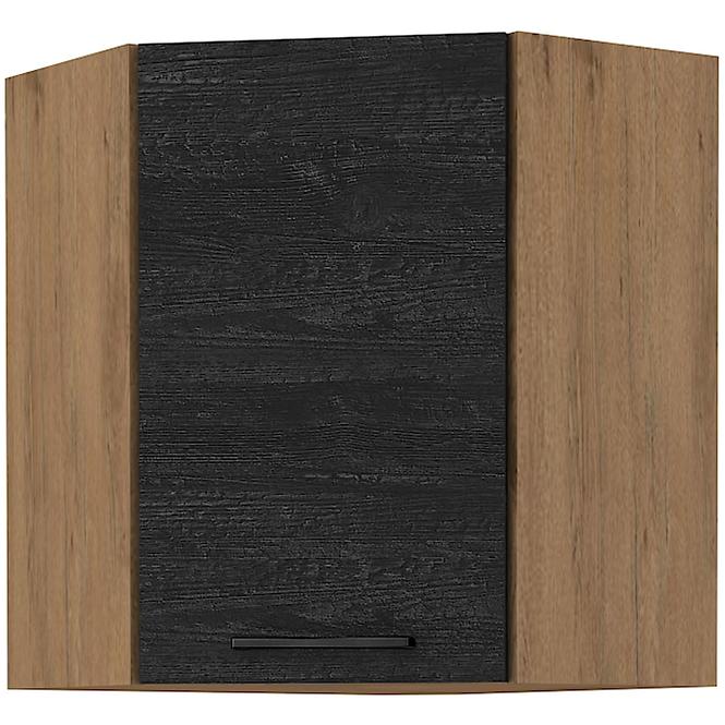 Küchenzeile VIGO DARK 60X60 GN-72 2F (45°)