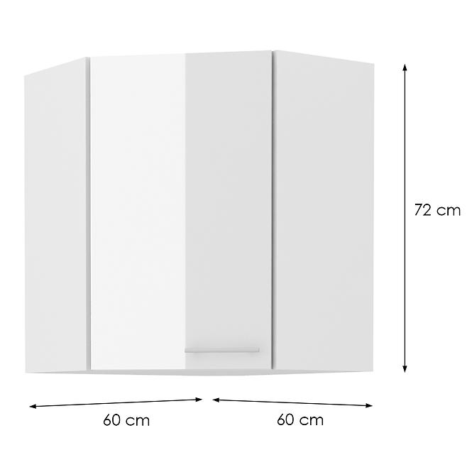 Küchenzeile LARA WEISS 60X60 GN-72 2F (45°)