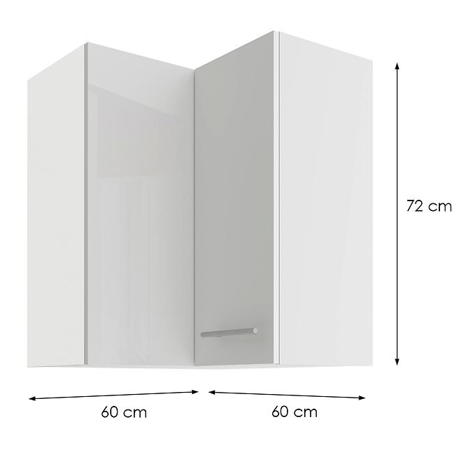 Küchenzeile LARA WEISS 60X60 GN-72 2F (90°)