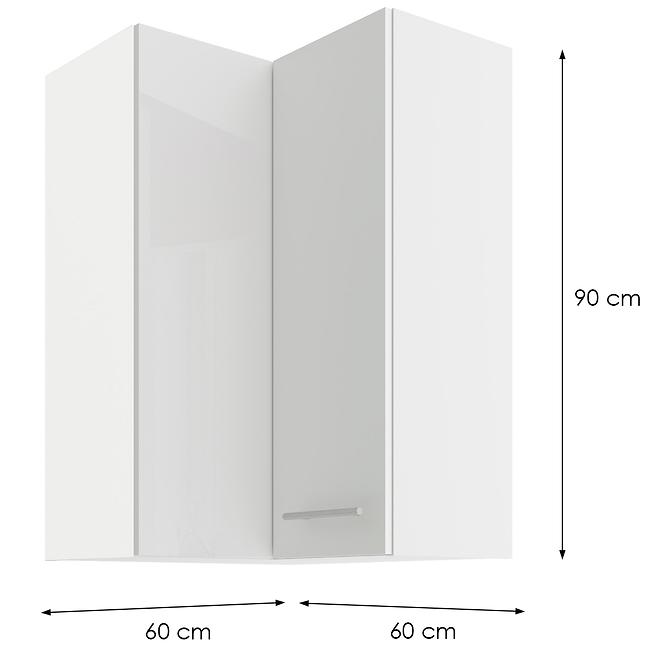 Küchenzeile LARA WEISS 60X60 GN-90 2F (90°)