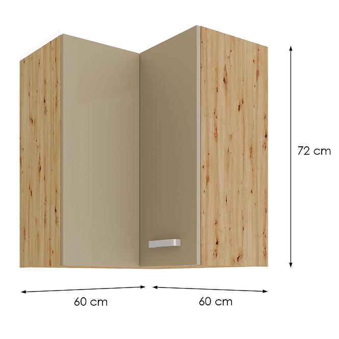 Küchenzeile ARTISAN CAPPUCCINO 60X60 GN-72 2F (90°)