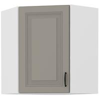 Küchenzeile STILO CLAYGREY/WEISS 60X60 GN-72 2F (45°)