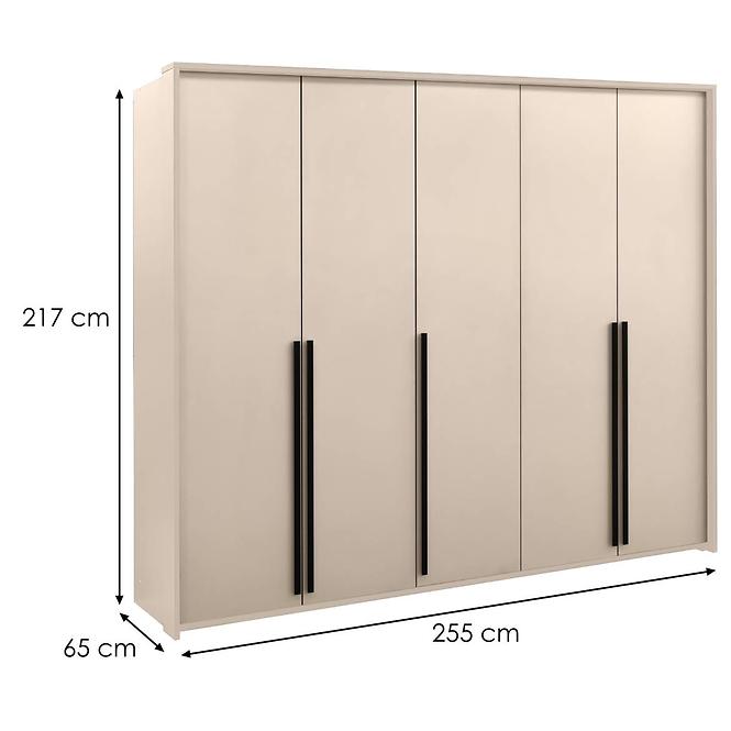 Schrank Genua 255 Sandbeige