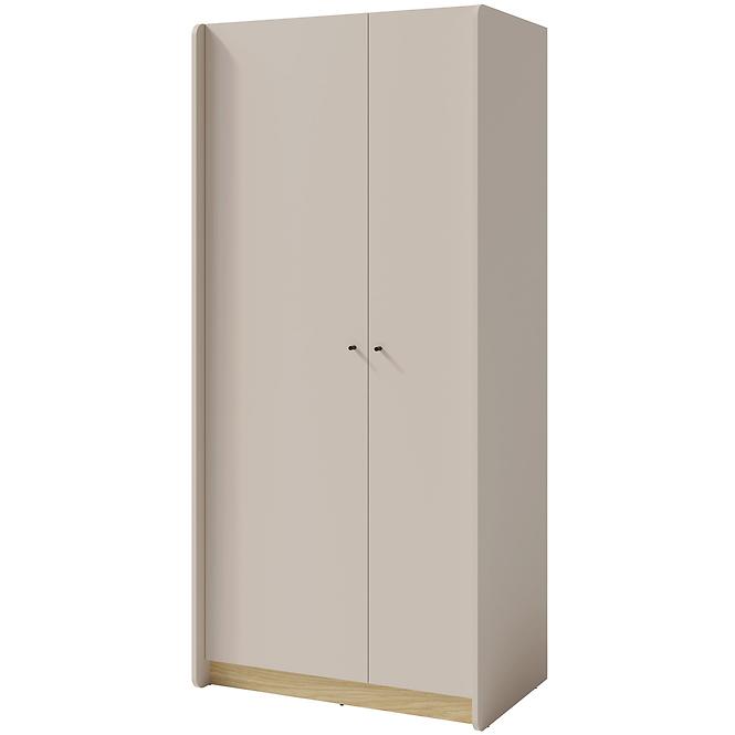 Schrank Alessio AE3 2D Beige /Eiche