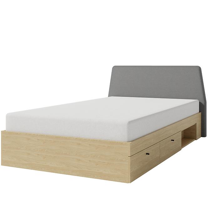 Bett Alessio AE13  120 Eiche