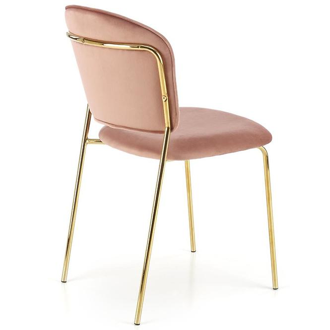 Stuhl K499 Rosa/Gold