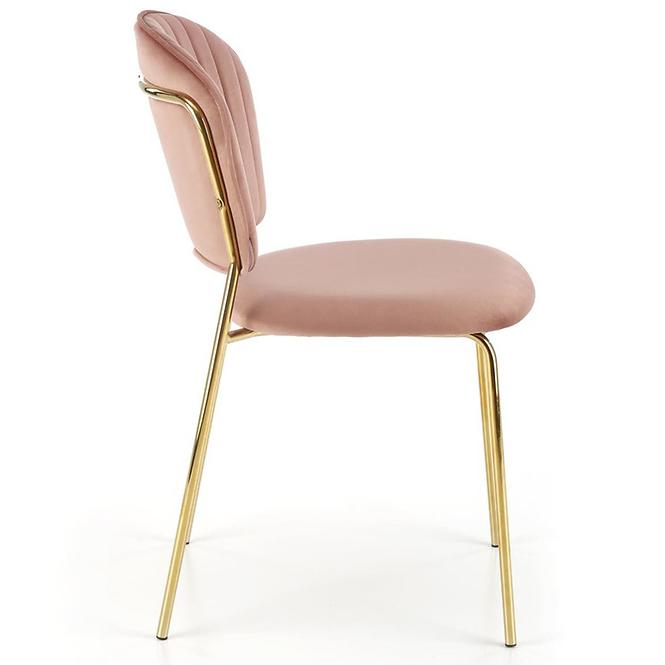 Stuhl K499 Rosa/Gold