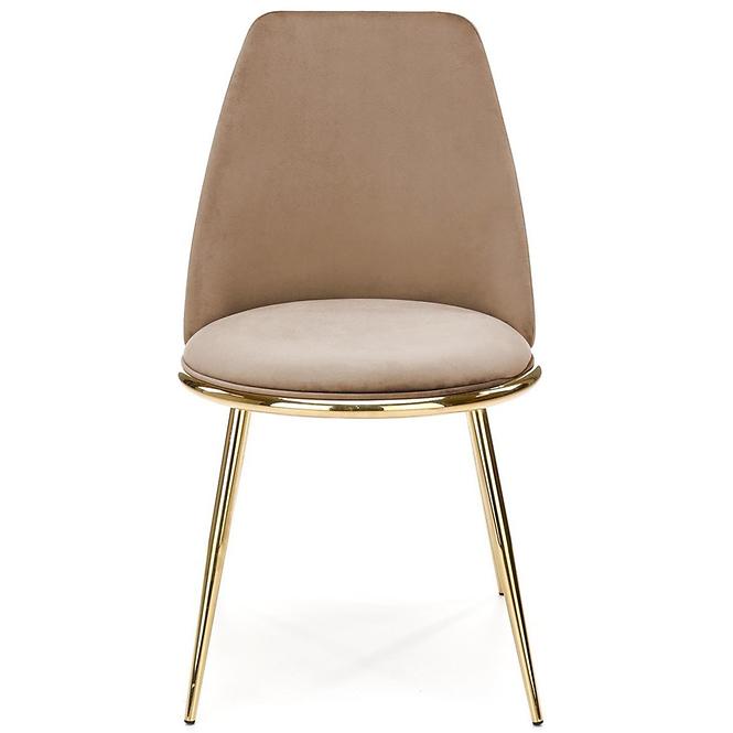 Stuhl K460 Beige/Gold