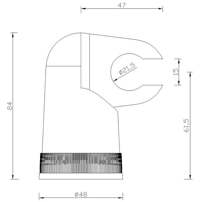 Brausehalter