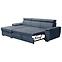 Ecksofa Kevin L Zetta 300 ,4