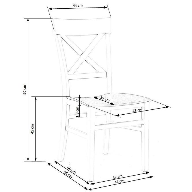 Stuhl TUTTI 2 Grün/Schwarz INARI 95