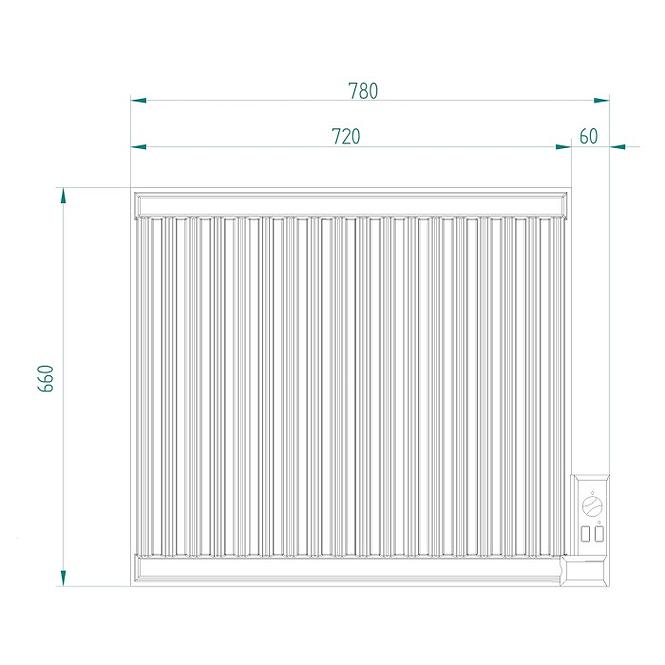 Ölradiator 1000 W 1316.100