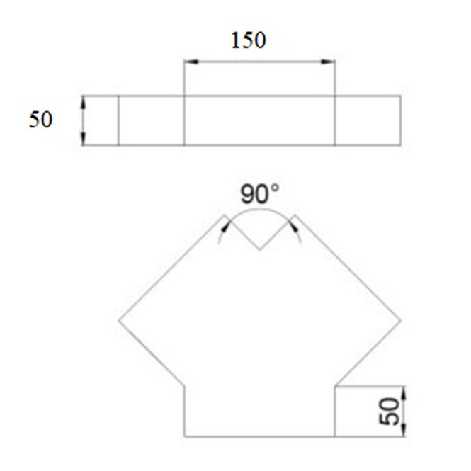 Y- Stück 150x50 90 DPP09