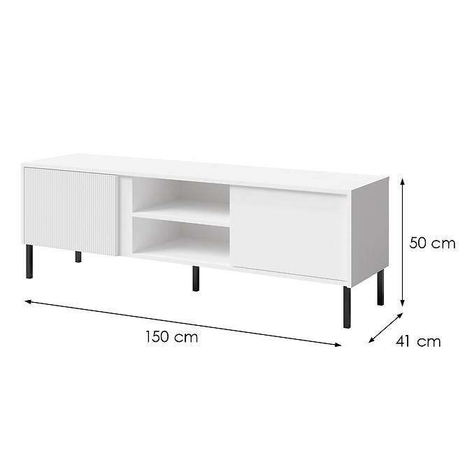 TV-Schrank Mia 6 weiß