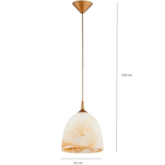 Lampe Bartek 9108 lw1 ambra