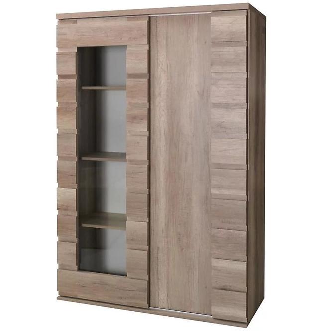 Vitrine Miro 120cm Eiche Canyon