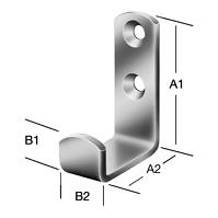 Wandhaken 49x36x15x17 zn