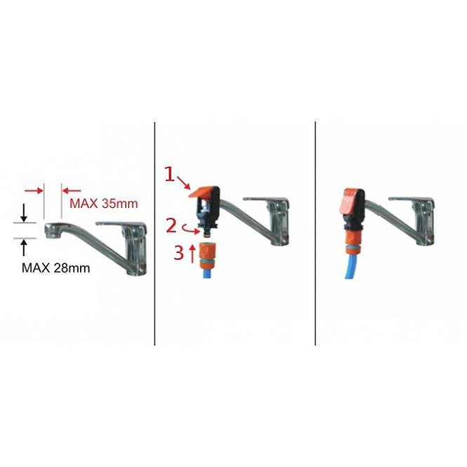 Hahnverbinder ECO-4129