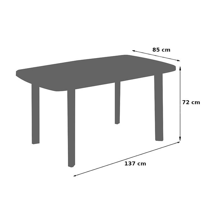 Gartentisch Faro grün